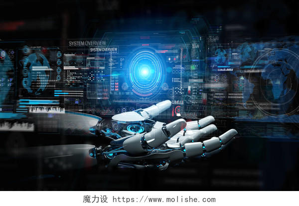 机器人未来科技渲染